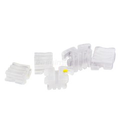 Dental Orthodontic Ceramic Bracket Brace Mini Roth/MBT .022 /3-4-5 Hooks Brace