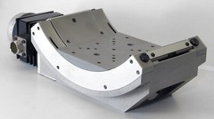 KLINGER SCIENTIFIC / NEWPORT CORP. BG120 GONIOMETER +/- 45 Degrees 120 MM WIDE.