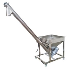 Screw Type Automatic Feeding Machine Granule Particles Conveyor Feeder 220V