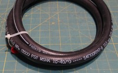 Parker No-Skive 301-08 WP 24.0 MPa 6ft, JIC Female & Male Connectors, (3500 PSI)