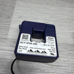 Lot Of 2 CCS ACT-0750-200 Accu-CT Split Core Current Transformer, 200 Amp 0.333V