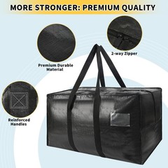 Heavy Duty Extra Large Jumbo Packing Bags, 176 Gallon Huge Storage Bags with …