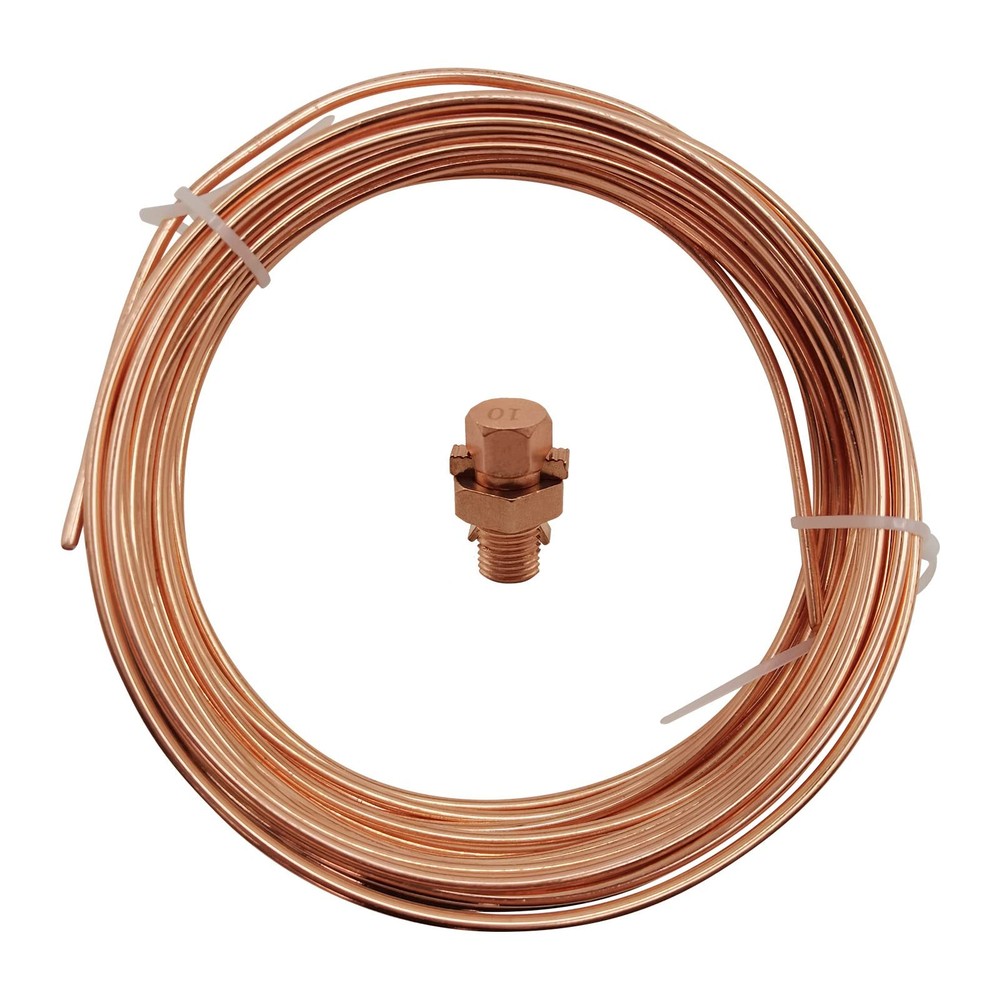 Soft ANNEALED Ground Wire Solid 10 AWG 25 FEET Copper Electronic Cable