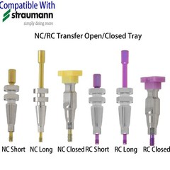 US Dental Fits Straumann ITI NC/RC Transfer Open/Closed Tray Impression Coping