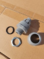 1/2″, 3/4″ & 1″ liquid tight FNMC-B PVC Straight & 90 Connectors Carflex SAVE $