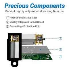 12V Electric Micro Linear Actuator 1.2″ 2″ 3″ 4″ Stroke Fast Speed Up To 6inch/s