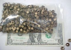 500 #8 Palnuts Push Nuts, Long Studs Spring Steel Electronics Standoffs Spacers
