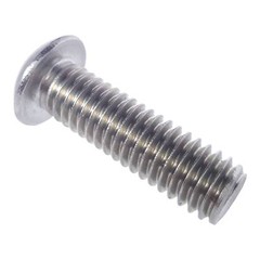 5/16-18 Button Head Socket Cap Screws, Allen Hex Drive Stainless Steel 18-8