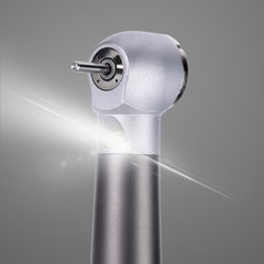 Dental E-generator LED High Speed Handpiece Fiber Optic 2/4Holes Push Button