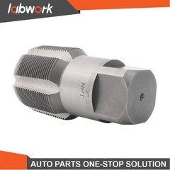 Labwork 2″ NPT Pipe Tap Carbon Steel Hand Threading Tool for Plumbing