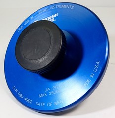 Beckman Coulter JA-25.50 Fixed-Angle Rotor 8x50mL 25,000 rpm; Great Condition