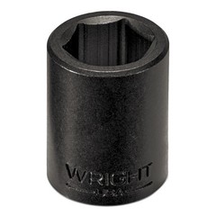 Wright Tool 48-12MM – 1/2Inch Drive 6 Point Standard Metric Impact Socket – 12mm