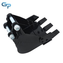 Mini Excavator Attachment 300 mm Narrow Bucket 12-inch Trenching Bucket W/2 Pins