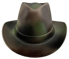 Occunomix Western Cowboy Hard Hat with Ratchet Suspension – Textured Camo