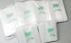 4mil Zip Seal Bags 6 Sizes Assortment 100@ 13×18 13×15 12×15 10×12 9×12 8×10