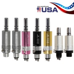 US NSK Style Dental Slow Low Speed Air Motor Handpiece E-type 2/4 Hole Colors st