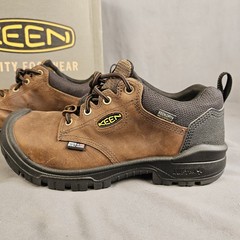 KEEN Utility Independence Oxford WP Carbon Fiber Toe Work Shoes Men’s 8D 1028285
