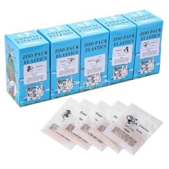 5000Pcs Dental Ortho Elastic Rubber Bands 1/4 3/16 1/8 5/16 3.5OZ 5.0OZ 6.5OZ