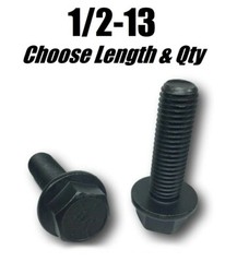 1/2-13 Grade 8 Flange Frame Bolt Black Phosphate & Oil (All Sizes & Qty’s) 1/2″