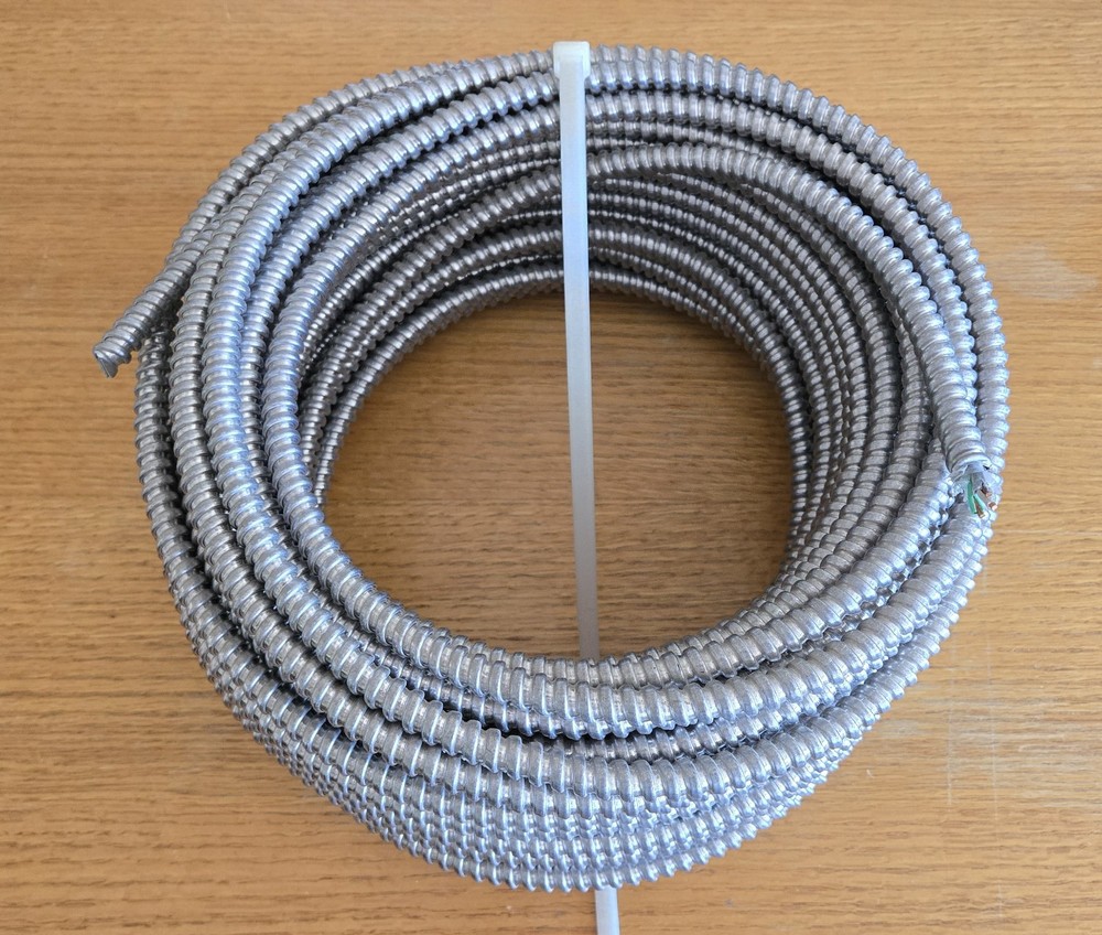 14/3 X 100 Ft. Stranded CU MC (Metal Clad) Armorlite Cable