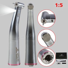 Dental 1:5 Increasing Handpiece Contra Angle LED For KAVO NSK Electric Motor USA