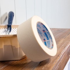 ABRO Masking Tape, GP 24mm x 55M, All Purpose Natural Masking Tape for Tempor…