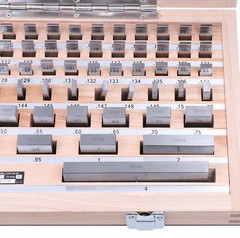 81 Pcs Steel Gage Block Set, Grade B, #P900-S581