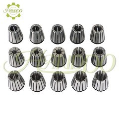 15Pcs ER25 Spring Collet Set For CNC Engraving Machine Milling Lathe 2MM -16MM