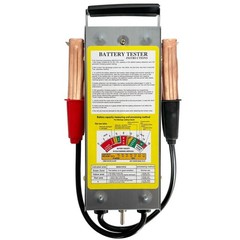 10-120A 6V 12V Automotive Battery Load Tester – Voltmeter Clamps, Alternator …