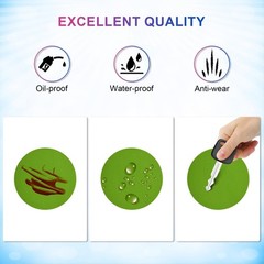 Dot Sticker 2100 Pcs, 3/4″ Blank Garage Sale Price Stickers, Circle Sticker‘s, C