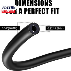 5.5Mm Fuel Line 1/5 Inch Gas Tube Fuel Hose 5 Feet for ATV Quad Pit Dirt Bike