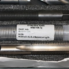 Heli Coil Thread Repair Kit 5403-20, M20 x 2.5, 5H, Metric Coarse, Tanged