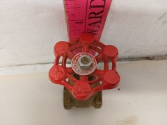 B&K 1/2″ Brass Gate Valve 200 WOG Red Handle Made in Indonesia