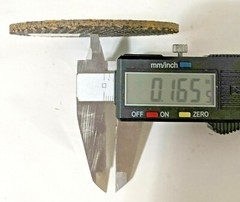 3″ x 1/8″ x 5/32″ CUT-OFF WHEEL BULLARD 53333-1 [25,000 RPM] (QTY: 5) USA NOS