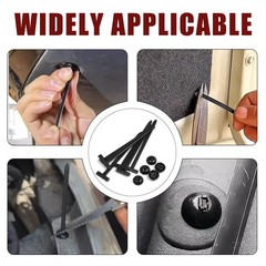 200 PCS Nylon Universal Cable Tie Buckle，Heavy Duty Self-Locking Zip Ties Holder