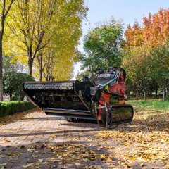 Heavy Duty Flail Mower Attachment for TYPHON STOMP Mini Skid Steer 1450mm