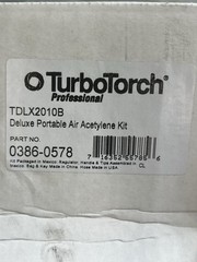 TurboTorch 0386-0578 TDLX 2010B Deluxe Portable Air Acetylene Kit