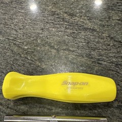 Snap-on sddd41 combination screwdriver with 4 tips. hi viz new