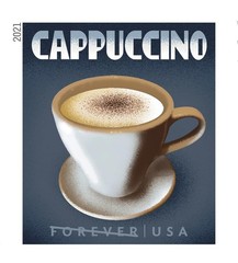 United States Postal Service Usps Espresso Drinks First Class Forever Postage