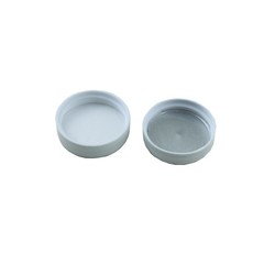 38/400 Polypropylene White Caps with Heat Induction Liner(10-100)