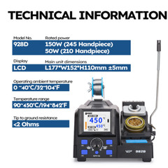 WEP 982D C210/C245 Soldering Iron MICRO SOLDERING STATION