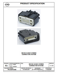 Molex 34985-1841 MX150 16-Pin Female Housing Sealed OEM Automotive 2-Pack