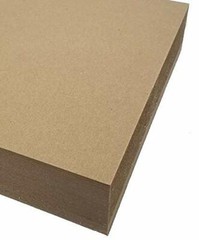 25 PCS – 7.5 x 7.5 Kraft Corrugated Chipboard Pads Inserts Sheet 32 ECT