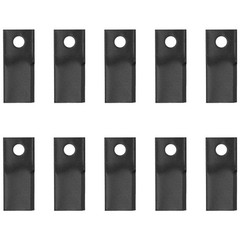 Pack of (10) New Left Hand Disc Mower Blades fits Various Applications & Models
