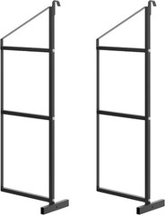 1/2/4 Pack 3 Tier Steel Cargo Shipping Container Shelving Shelf Brackets 22″x60″