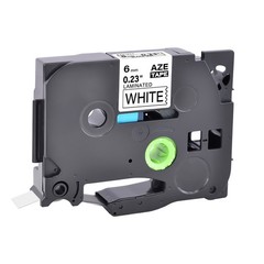 10x TZe-515 TZE 515 White on Blue 6mm Label Tape Fit For Brother PT-D210VP