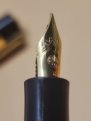 Kaweco Classic Sport Fountain Pen Black Nib Medium Royal Blue Ink 7 Cartridges