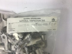 100 NEW Tyco/AMP 320383 / MS20659-113 Mil-Spec Uninsulated Ring Tongue Terminal