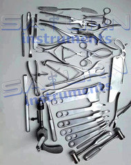 Orthopedic Retractor Bone Drill Saw Surgical Surgery Instruments 29 pcs set