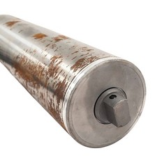 Interroll 113S 6113 Motorized Conveyor Drum Roller 1P 18.51″ SL 4.46″ Ø 0.15 HP